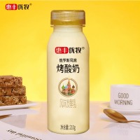 俄罗斯风味烤酸奶 210g*24瓶/箱
