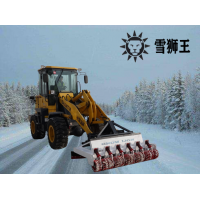 机械式路面随形轻量型破冰除雪机
