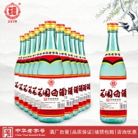 【中华老字号】双城花园白酒40度浓香型东北白酒12瓶整箱480ml*12