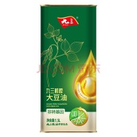 九三 食用油 压榨工艺 鲜榨鲜香 非转基因鲜榨大豆油 1.5L（马口铁锁鲜装）
