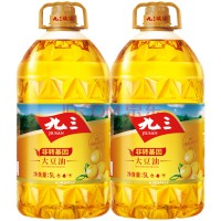 九三非转基因食用油 大豆油 一级 5L*2桶 10L 包邮