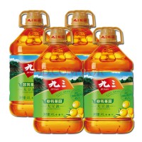 九三非转基因 食用油 三级大豆油 4L*4桶 超值组合装 包邮