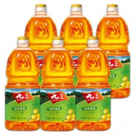 九三 非转基因 食用油 三级 大豆油 （1.8L*6桶）包邮