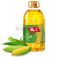九三 非转基因 食用油 玉米油 5L 包邮