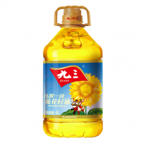 九三 食用油 压榨 葵花籽油 4L 物理压榨
