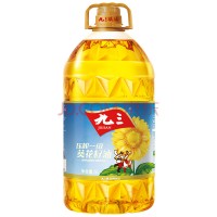 九三食用油压榨 葵花籽油 5L 包邮