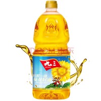 九三食用油压榨 一级葵花籽油1.8L 包邮