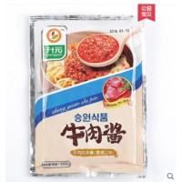 升元韩式风味牛肉酱装拌饭拌面香辣口味下饭酱100g装