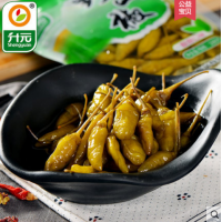 升元野山椒辣椒泡椒开袋即食朝鲜族风味爽口小辣椒160g袋装