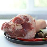 东北橡果林有机黑猪肉肘子肉散养跑山排酸精分前后腿肘子肉四斤起