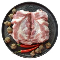 东北橡果林有机黑猪肉梅花肉谷饲散养每只猪出五斤梅花肉500g