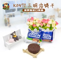 俄罗斯进口KONTI三明治饼干4.5kg
