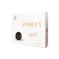 龙江县绿铭有机沙棘木耳山珍干货肉厚无根200g盒装