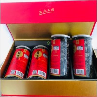 龙江县绿铭有机沙棘木耳肉厚无根108g*4桶礼盒装