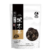 龙江县绿铭有机黑木耳山珍干货肉厚无根150g袋装