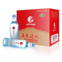 五大连池含气天然矿泉水330ml玻璃瓶