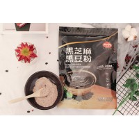 黑龙江 黑芝麻黑豆糊400g/袋 糊粉冲饮 早餐速食粥即食粗粮代餐 （港澳台不发）