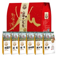 黑龙江 山珍大礼包1650g 养生煲汤组合 特产山珍 南北干货 （港澳台不发）