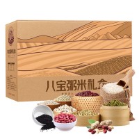 黑龙江 有机八宝粥米礼盒4000g 养生煲粥 东北杂粮（港澳台不发）