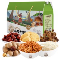 黑龙江 山珍大礼包1445g 养生煲汤组合 特产山珍 南北干货 （港澳台不发）
