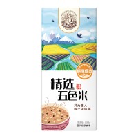 黑龙江 有机五色米1.2kg/盒 东北五谷杂粮 （港澳台不发）