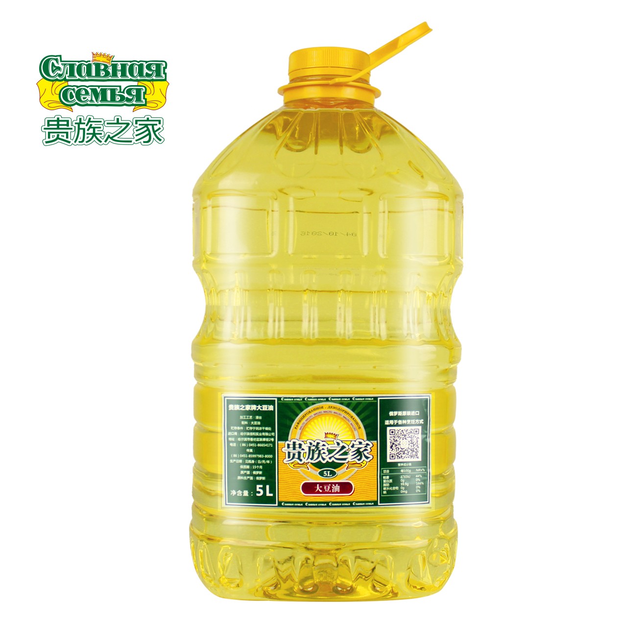贵族之家大豆油5升