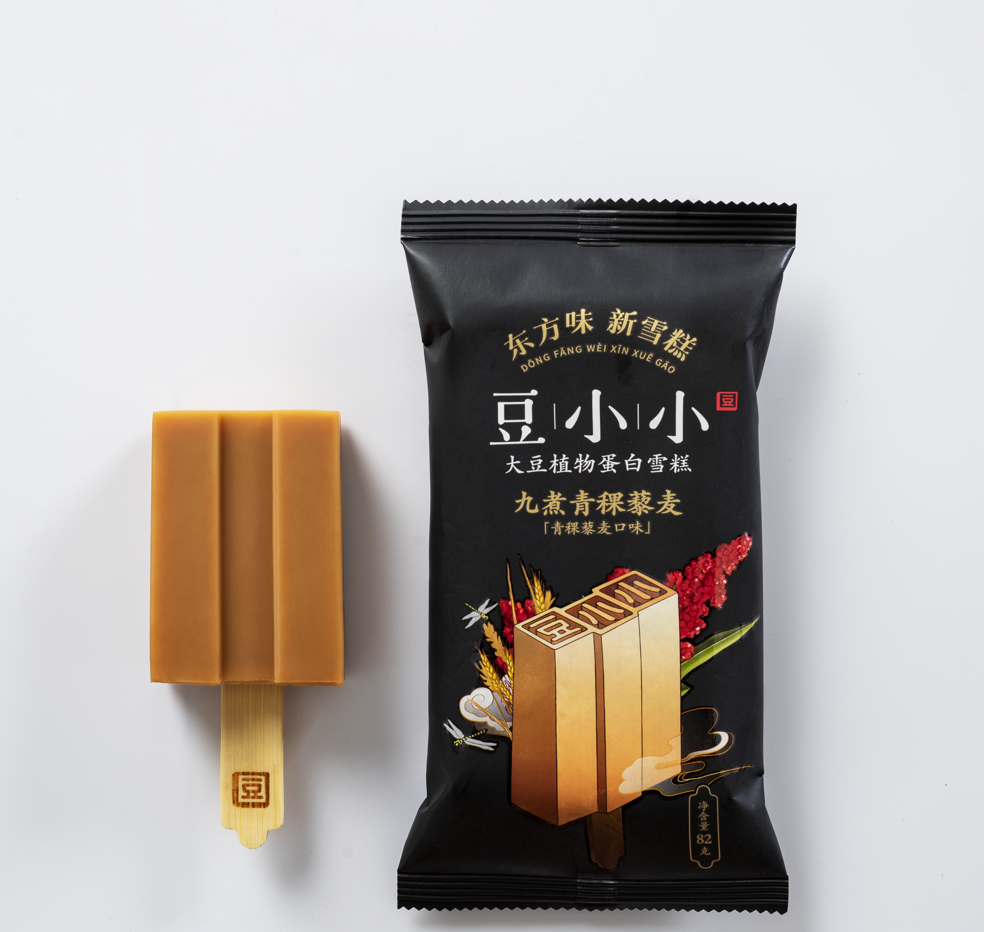 豆小小大豆植物蛋白雪糕-青稞藜麦