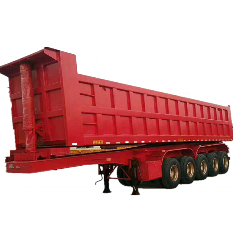 五桥后翻半挂车 LYR9600ZXW