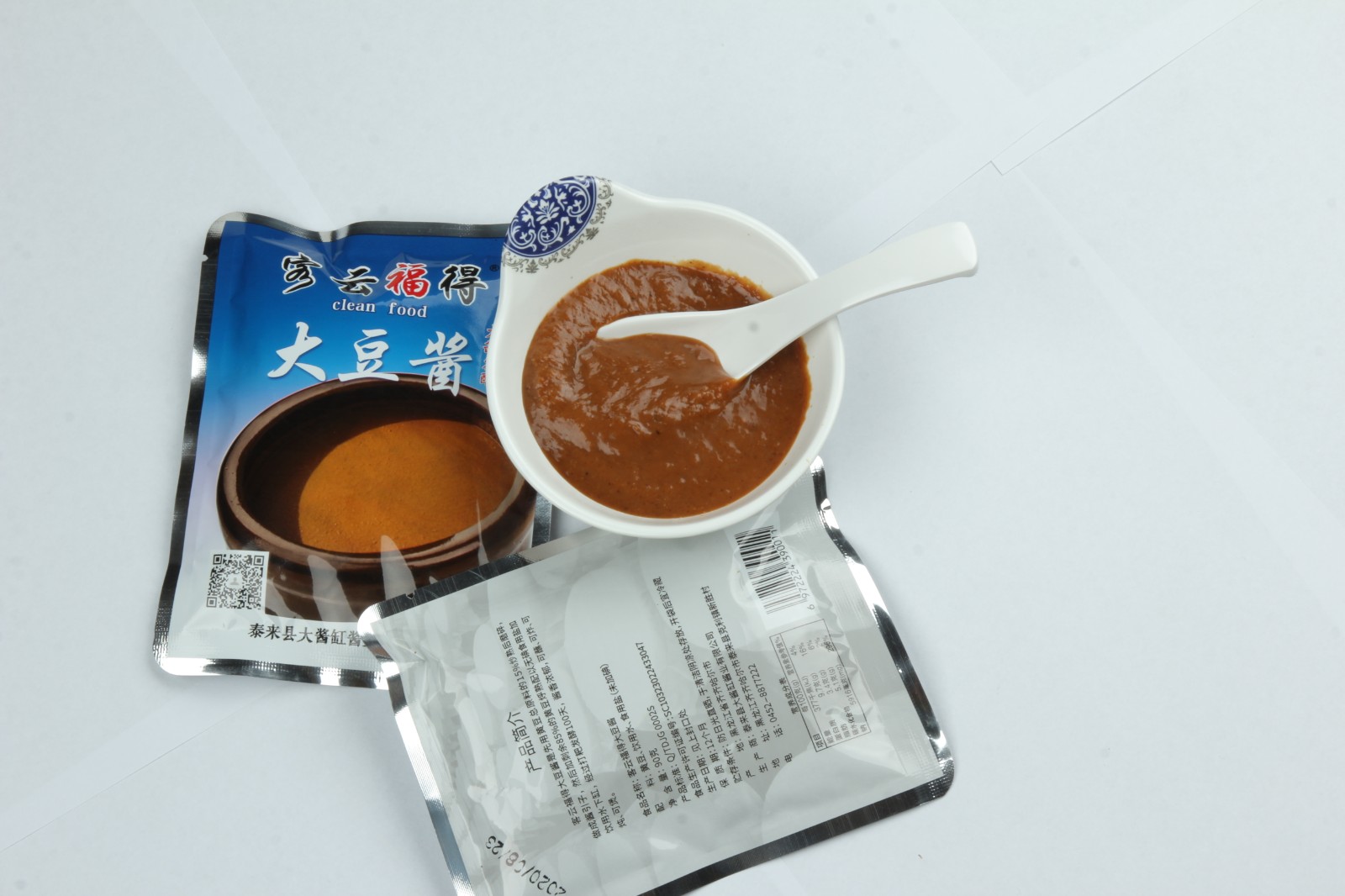 客云福得牌黄豆酱90克/袋