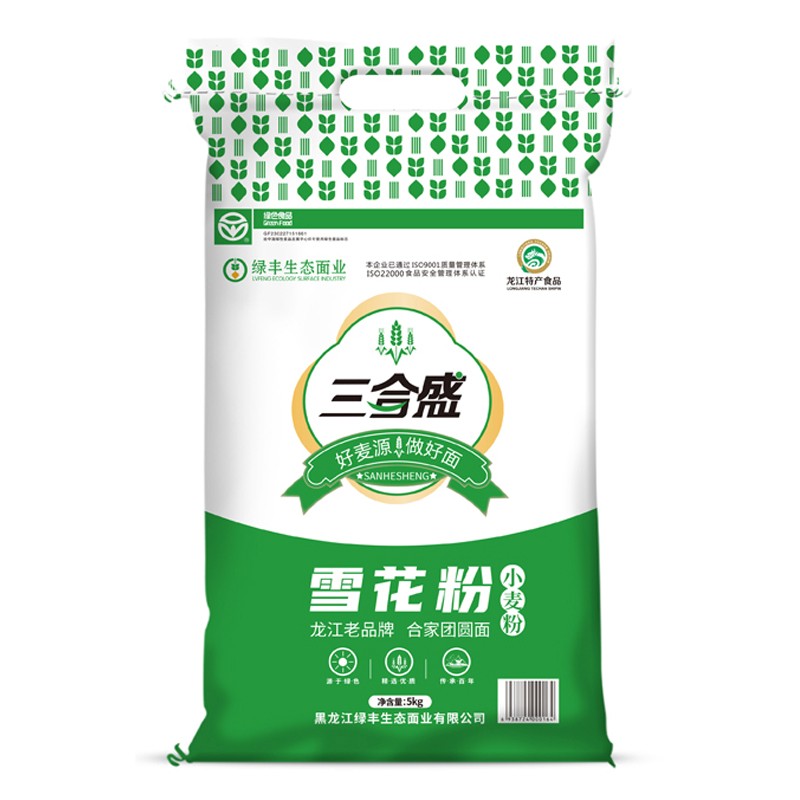 三合盛雪花粉5kg袋装