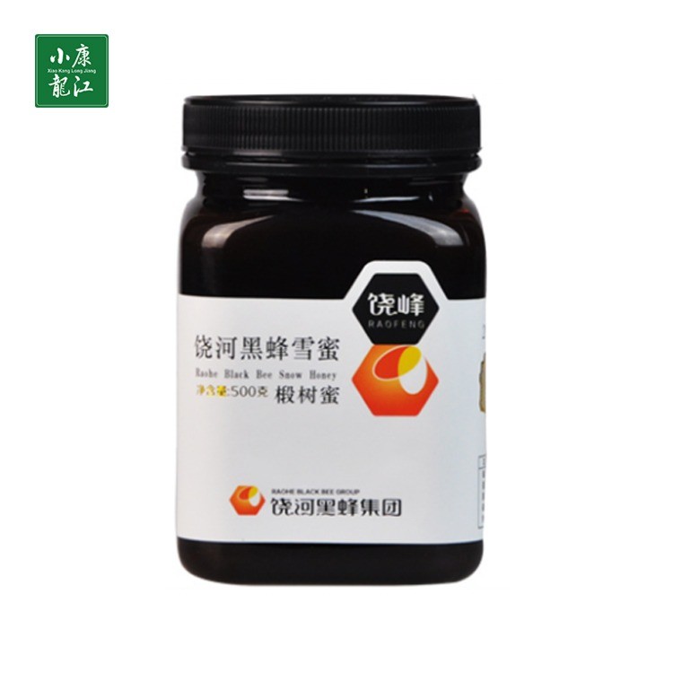 黑蜂雪蜜玻璃瓶500g