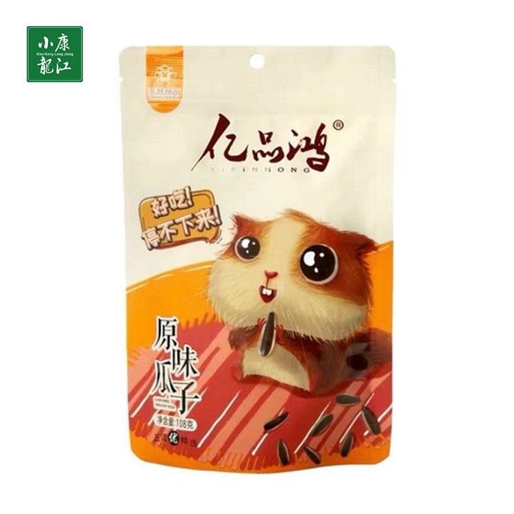 亿品鸿原味大瓜子108*6袋装休闲零食