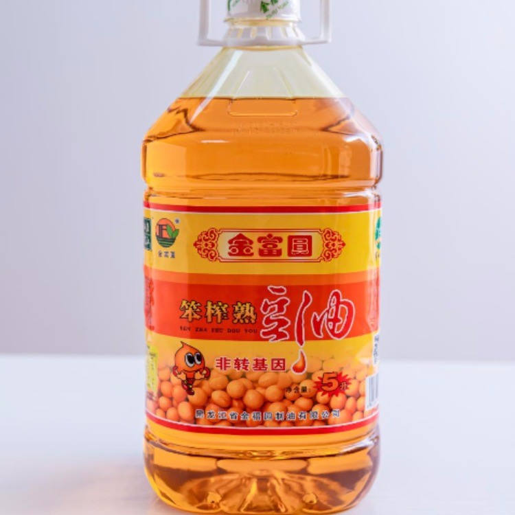 金福园笨榨熟豆油