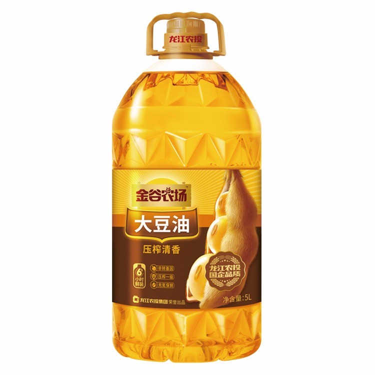 压榨清香大豆油