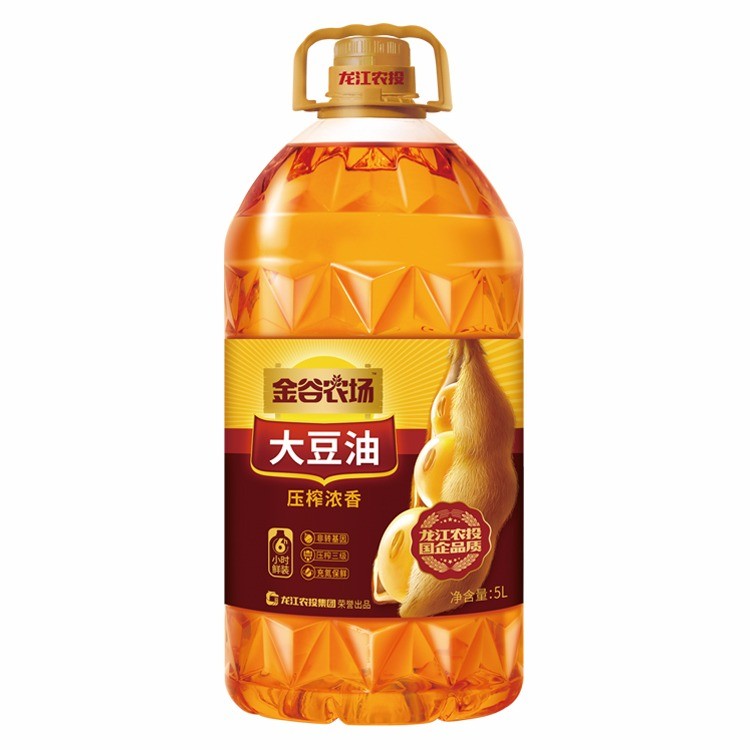 压榨浓香大豆油