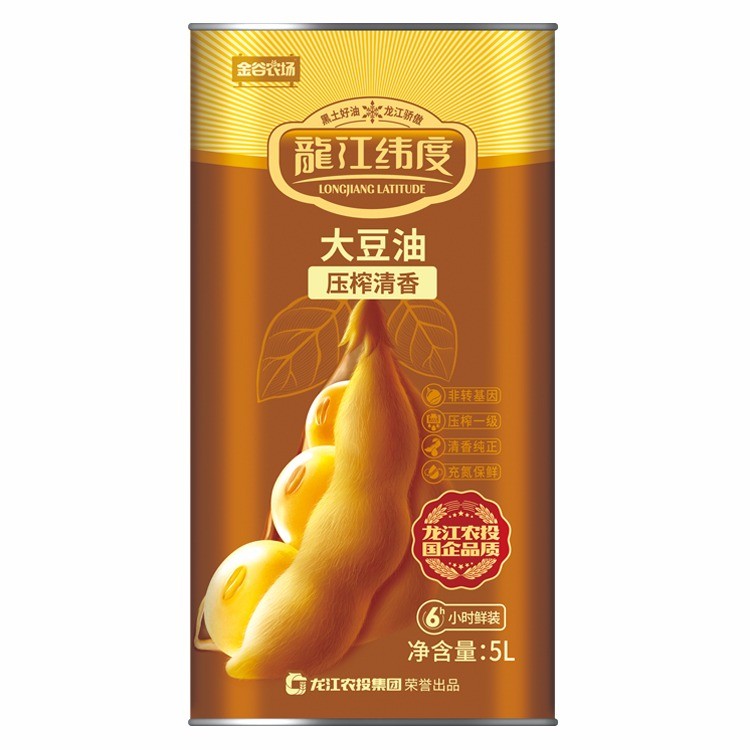 龙江维度-压榨清香大豆油