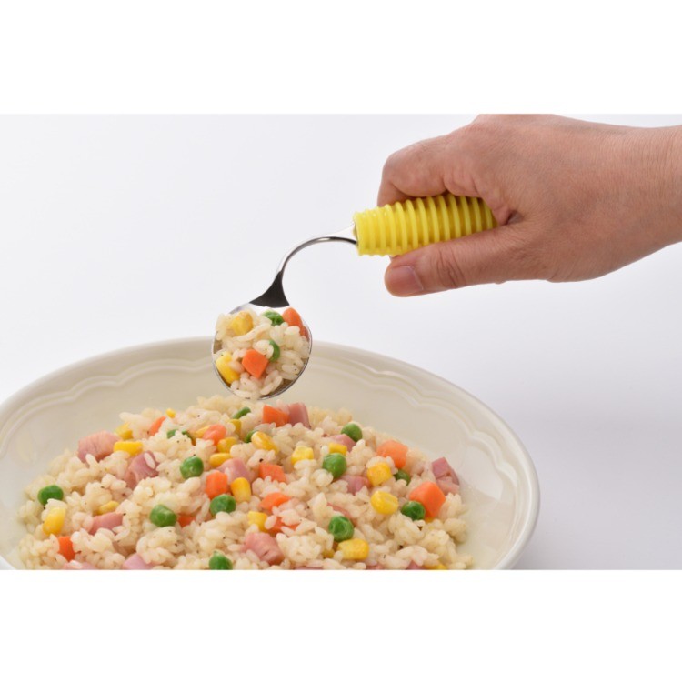 金属弹性餐勺　小型