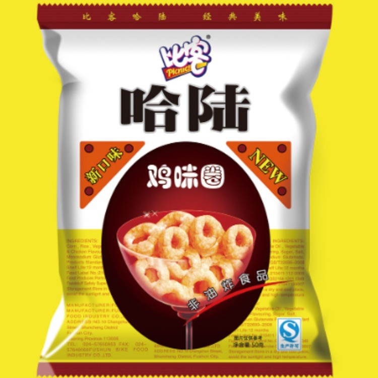 哈陆鸡味圈50g