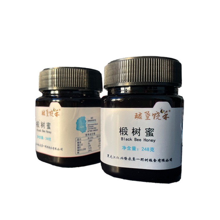 饶河农场珺垦饶禾黑蜂椴树蜜