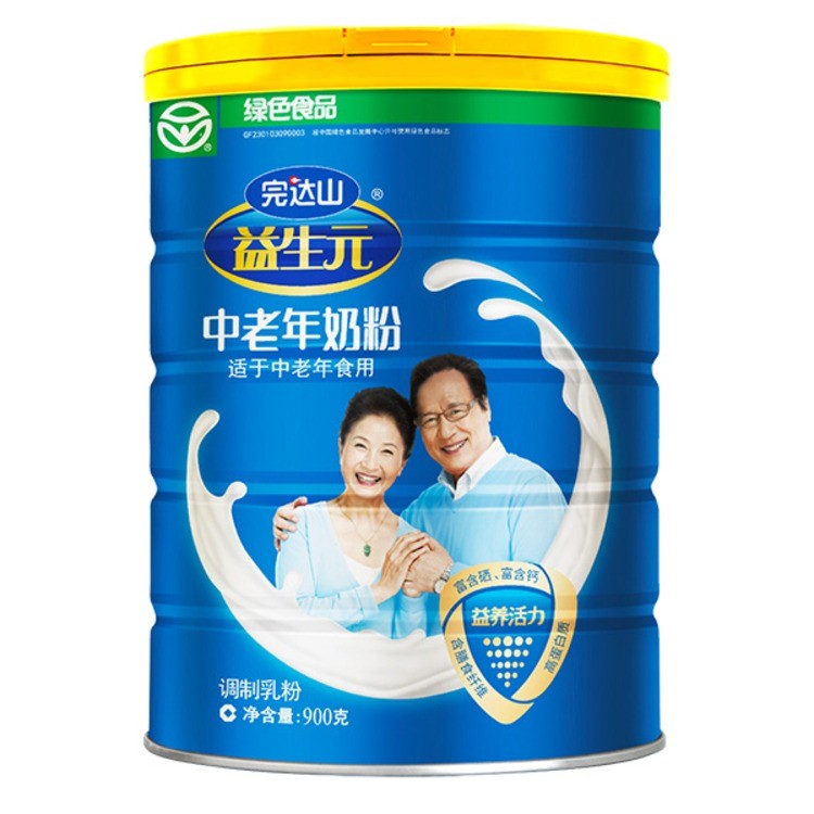 完达山益生元中老年奶粉