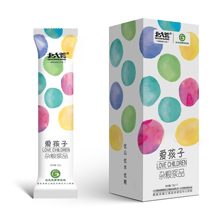 青年优选北大荒杂粮浆品-爱孩子