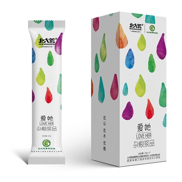 青年优选北大荒杂粮浆品-爱她