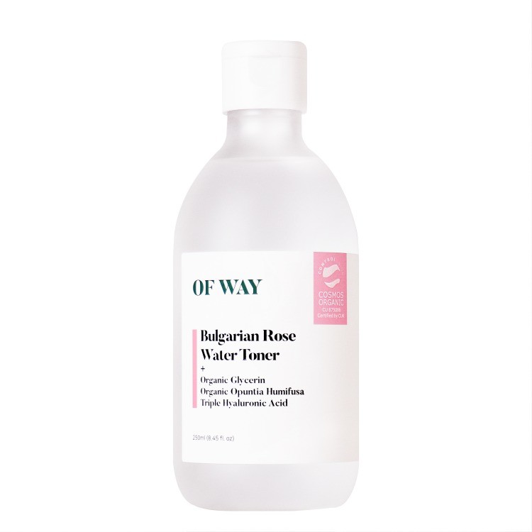 Bulgarian rose water toner
