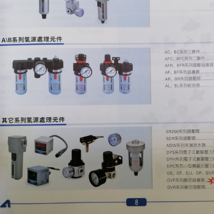 A/B系列气源处理