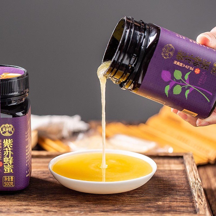 贝尔情 紫苏蜜蜂蜜  天然成熟蜂蜜 土蜂蜜 苏子蜜 250g