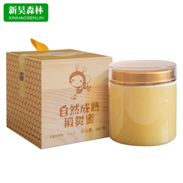 新昊森林 自然成熟椴树蜜580克 原味冲调饮品