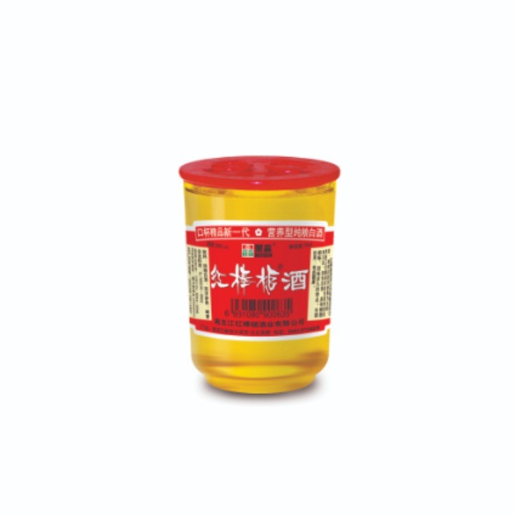38%vol红棒槌牌果味精酿人参酒 【小口杯经典款】