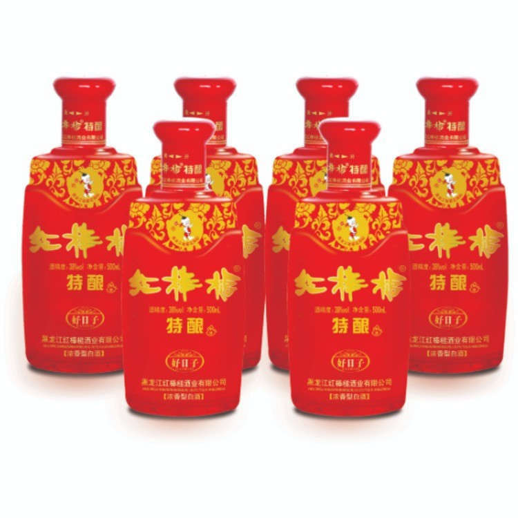 38%vol红棒槌牌特酿白酒【好日子】