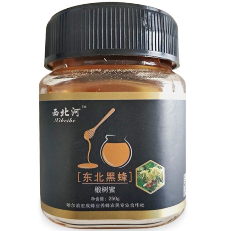 西北河东北黑蜂椴树蜜