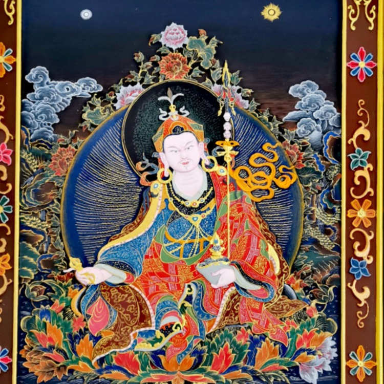 玛尼石雕刻家绘画石板唐卡